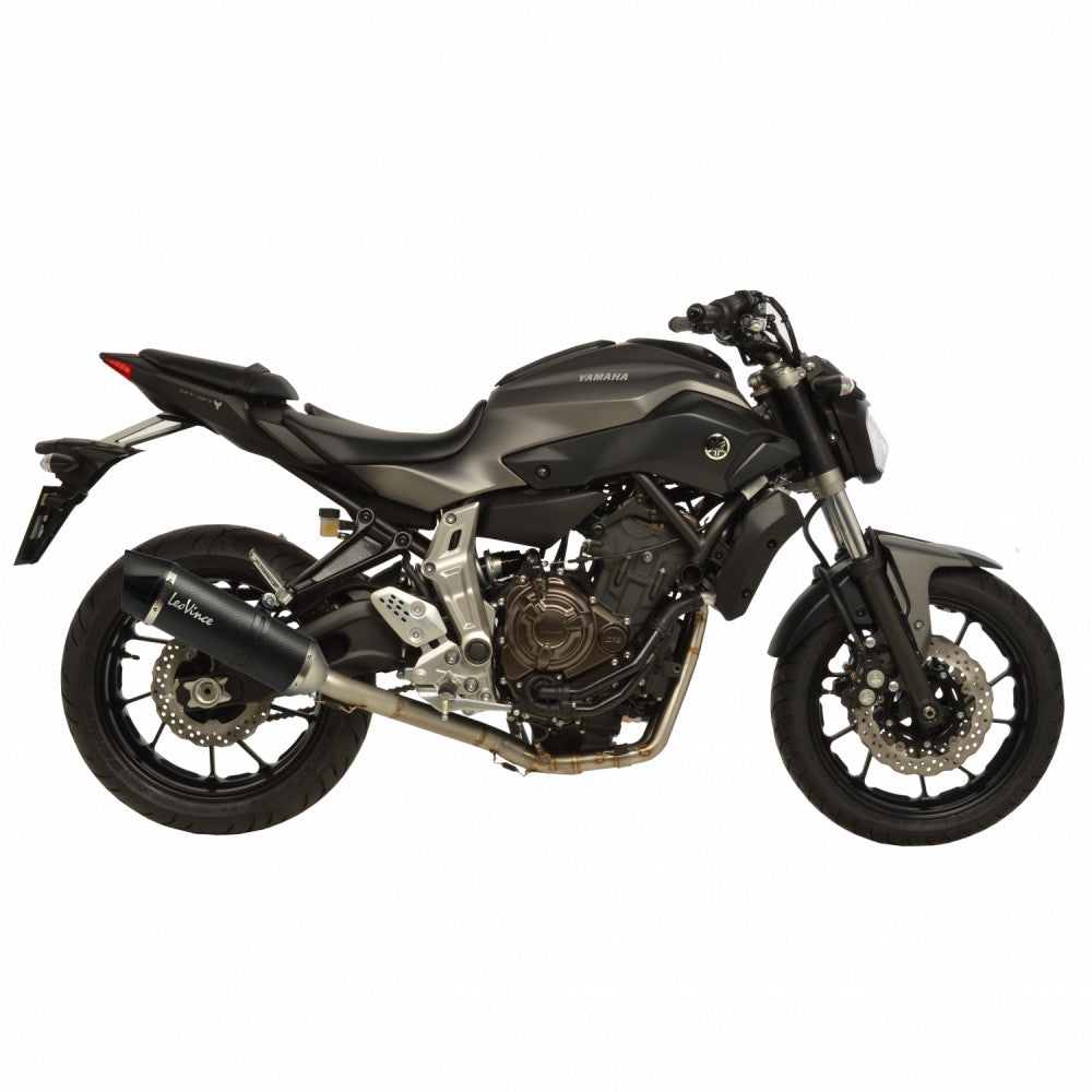 LeoVince Escape, LV ONE EVO Yamaha MT07 ABS (FZ07) (14105E) Carbono