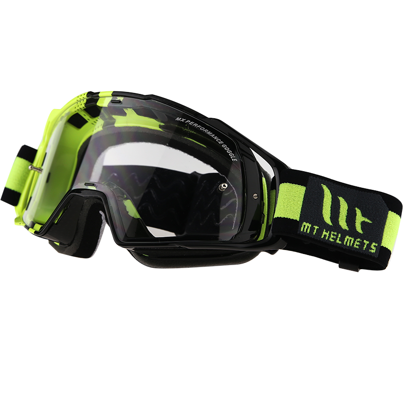 MT Antiparra MX EVO Stripes Negro/Amarillo Fluor