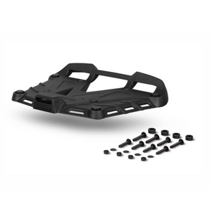 Shad Base Aluminio Negra + Tornillos   (Para TopCase Terra Black Edition TR37 / TR48)