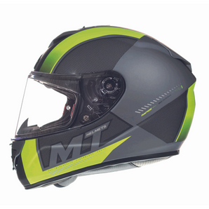 Casco moto lado