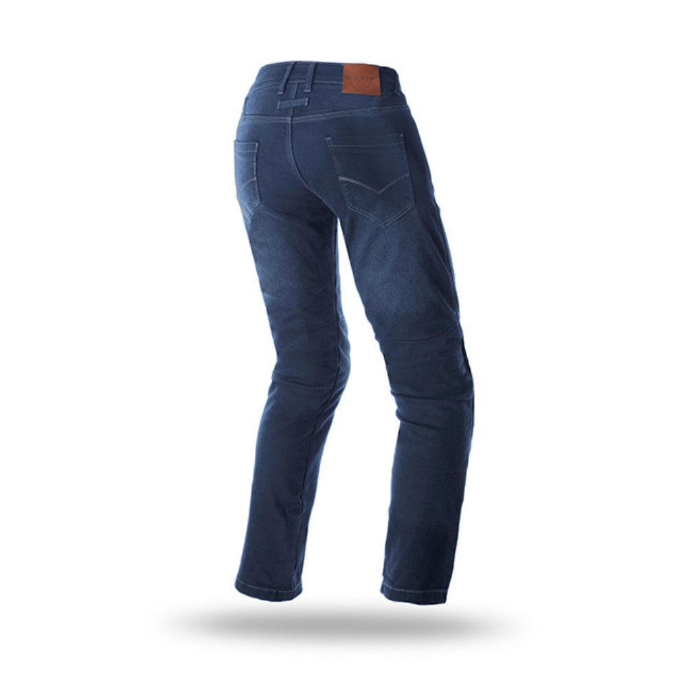 Jeans Para Moto Mujer Seventy SD-PJ4 Regular Azul Oscuro