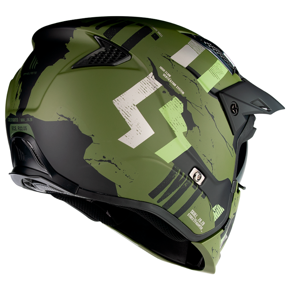 Casco best sale moto camuflaje