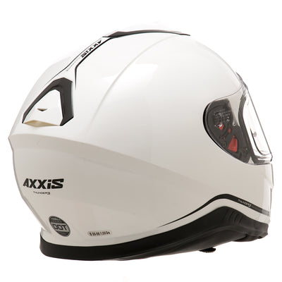 Casco Moto Axxis Blanco