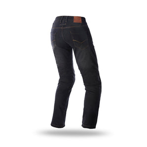 Jean Para Moto Mujer Seventy Vaquero SD-PJ4 Regular Negro