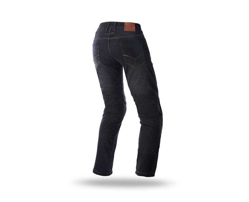 Jean Para Moto Mujer Seventy Vaquero SD-PJ4 Regular Negro