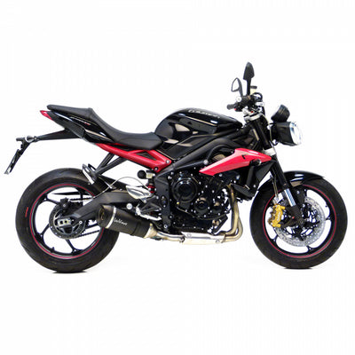 LeoVince Escape, Factory S, Triumph Street Triple 675/R  (8771 S) Carbono