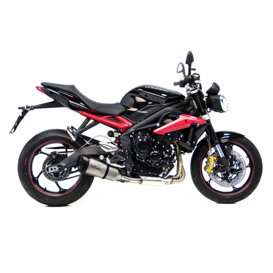 LeoVince FACTORY S Triumph STREET TRIPLE 675/R  (8772S) Acero Inox