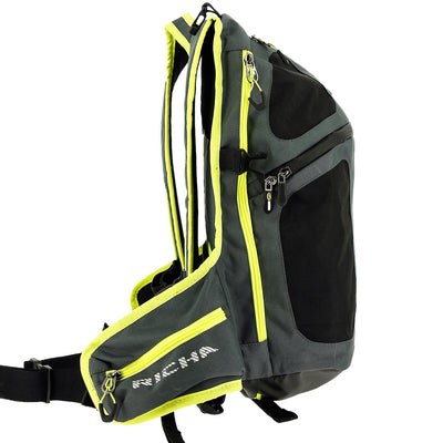 Richa Bolso Top Helmet Bag Grey/Fluor Yellow