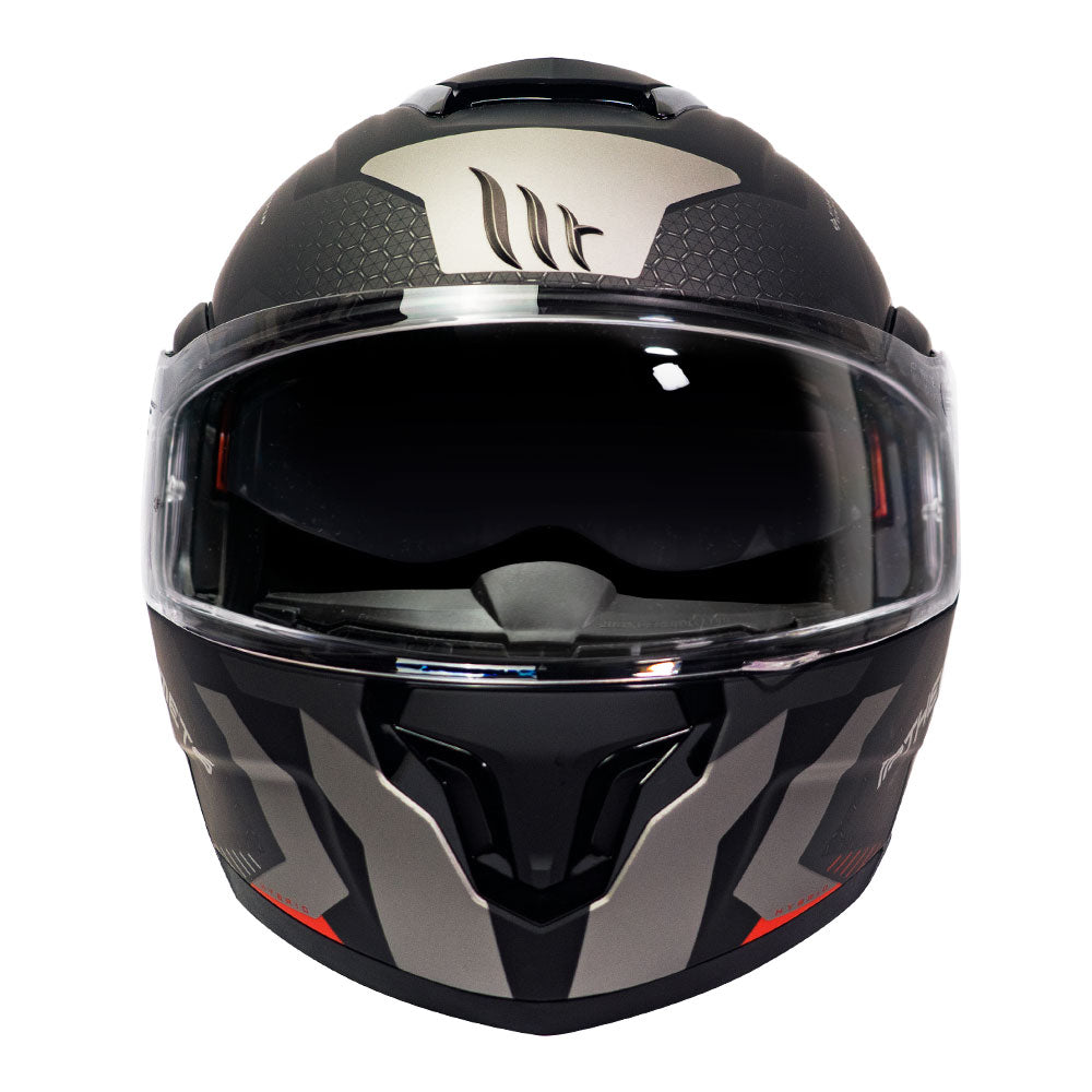 Casco moto abatible