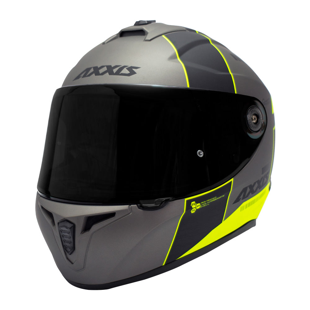 Casco Axxis integral draken MP4 negro mate