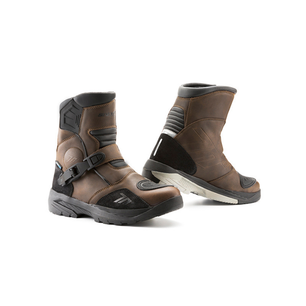 Bota de Moto Seventy SD-BA5 Adventure Unisex Marron – Bikesport Chile