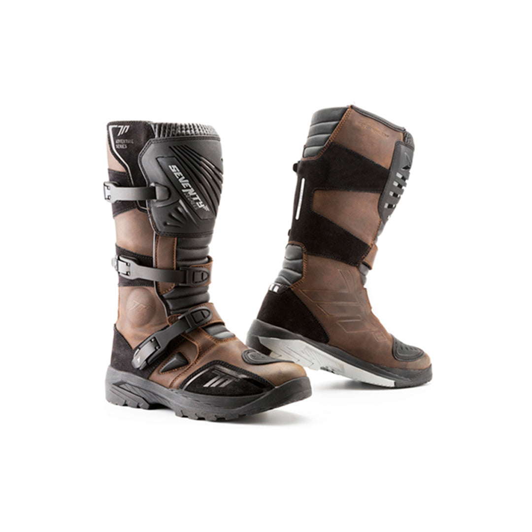 Bota de Moto Seventy SD-BA4 Marrón – Bikesport Chile