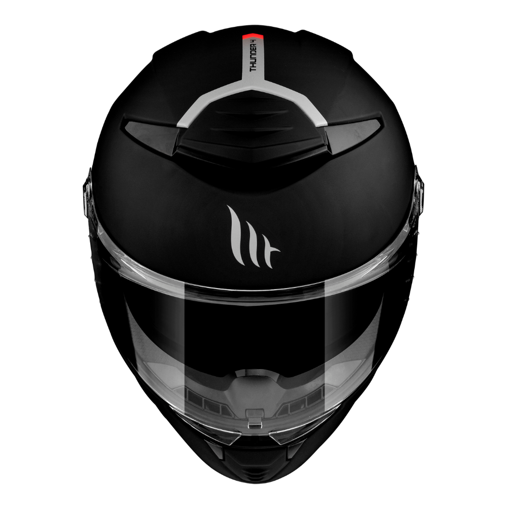 Casco MT Helmets Thunder 4 SV Solid A1 Negro Mate + Pinlock Incluido