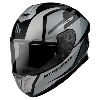 Casco de Moto MT Helmets Hummer Quo A0 Blanco/Perla Brillo +