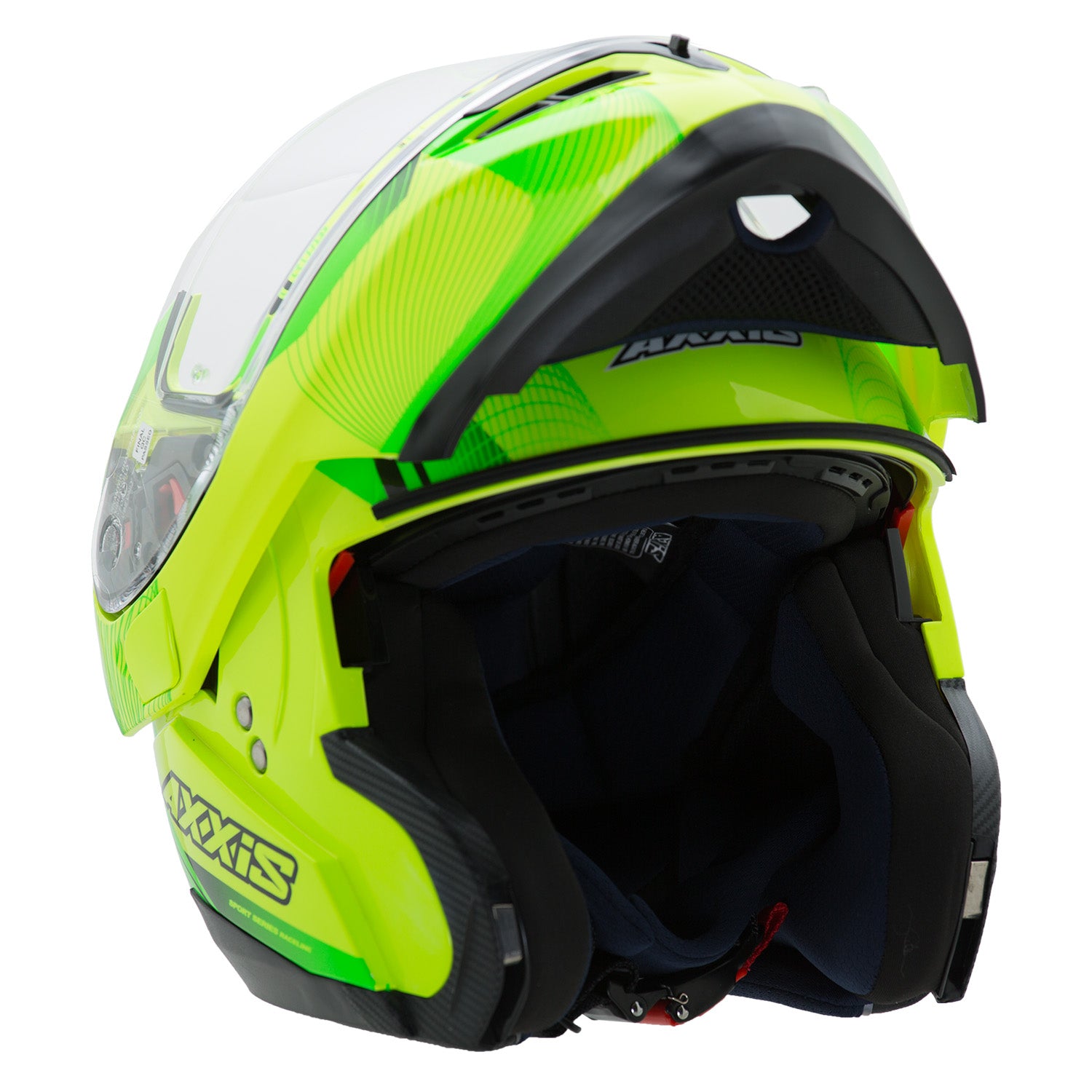 Axxis Casco Optimus Spirit Amarillo Verde Bikesport