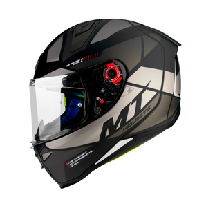 Casco de Moto MT Helmets Revenge 2 Scalpel A2 Gris Mate+ Mica Dark de regalo