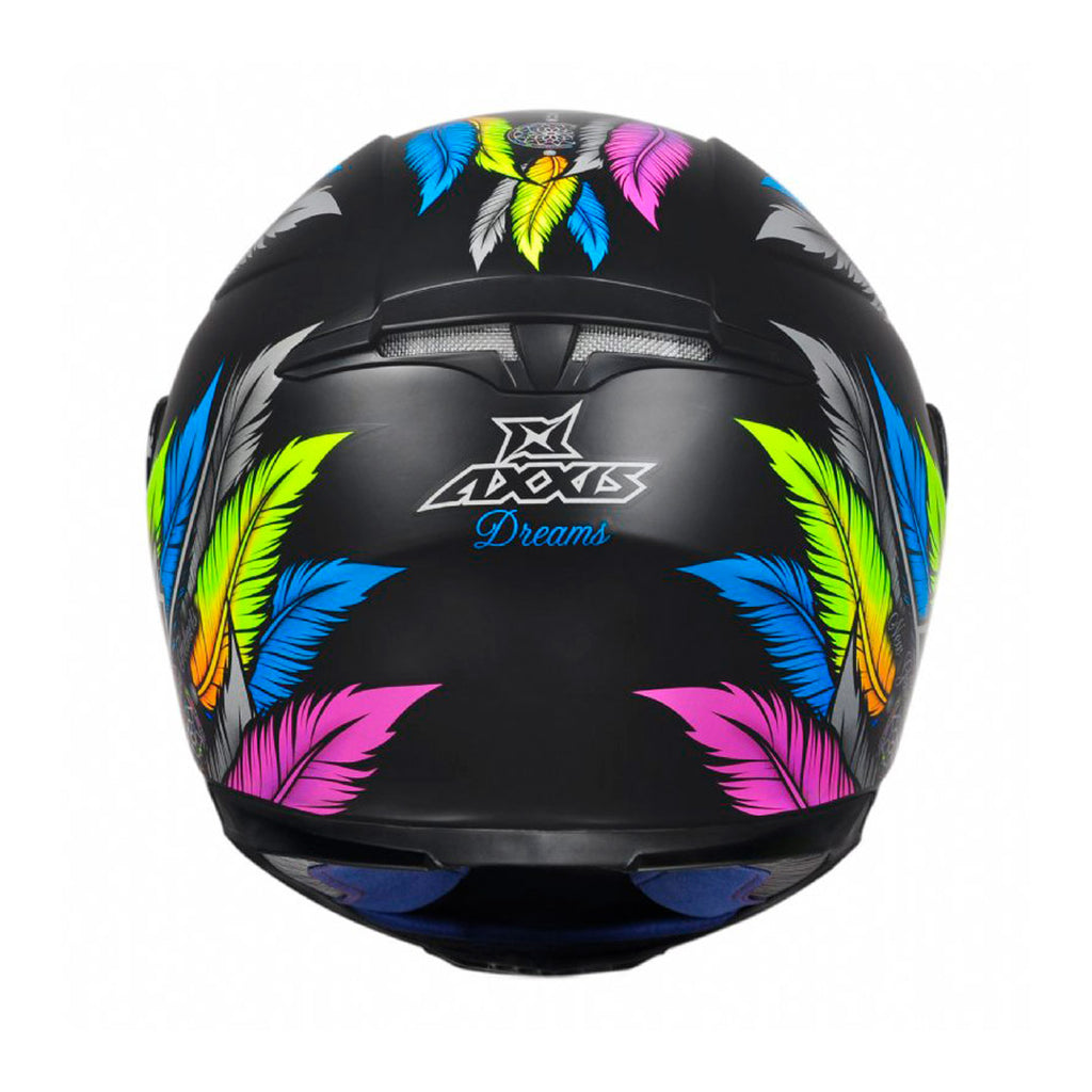 PROMO Casco Axxis Eagle SV Dreams A1 Negro + Mica transparente