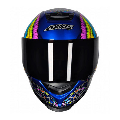 PROMO Casco Axxis Eagle SV Dreams A1 Negro + Mica transparente