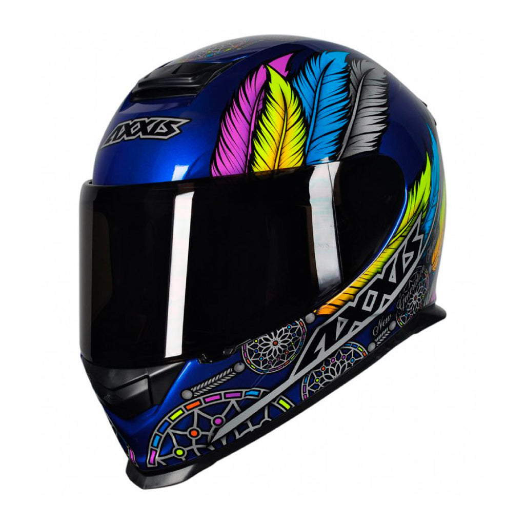 PROMO Casco Axxis Eagle SV Dreams A1 Negro + Mica transparente