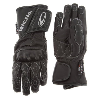 Guante para Moto Richa WaterProof Racing Lady Black