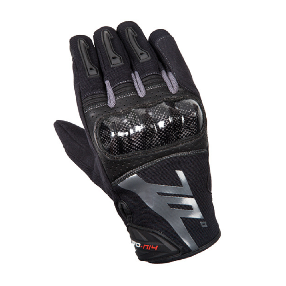 Guante para Moto Seventy SD-N14 Verano Naked Hombre Negro/Gris