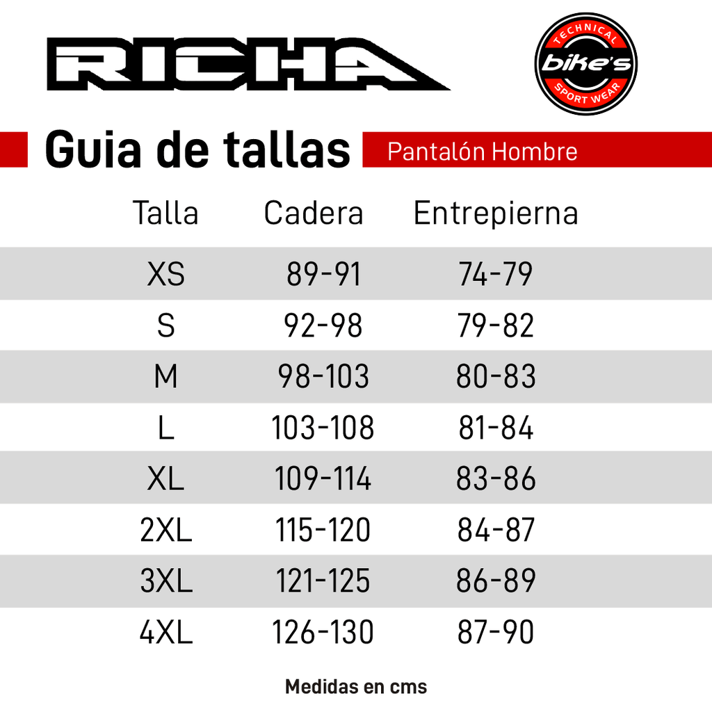 Richa Pantalon Atlantic Gore Tex Black