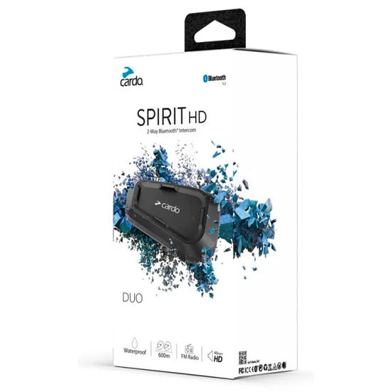 Intercomunicador para moto Cardo Spirit HD DUO