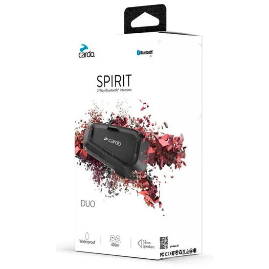 Intercomunicador para moto Cardo Spirit DUO