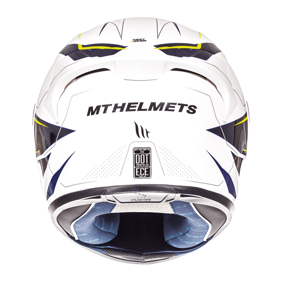 Casco de Moto MT Helmets Hummer Quo A0 Blanco/Perla Brillo +