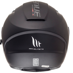Casco atrás