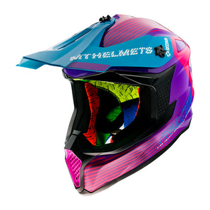 casco motocross mujer