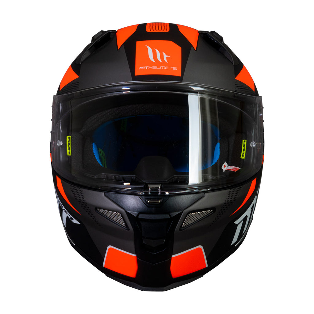 Casco de Moto MT Helmets Revenge 2 MTFOUNDATION C1 Negro Mate+ Mica Dark de regalo