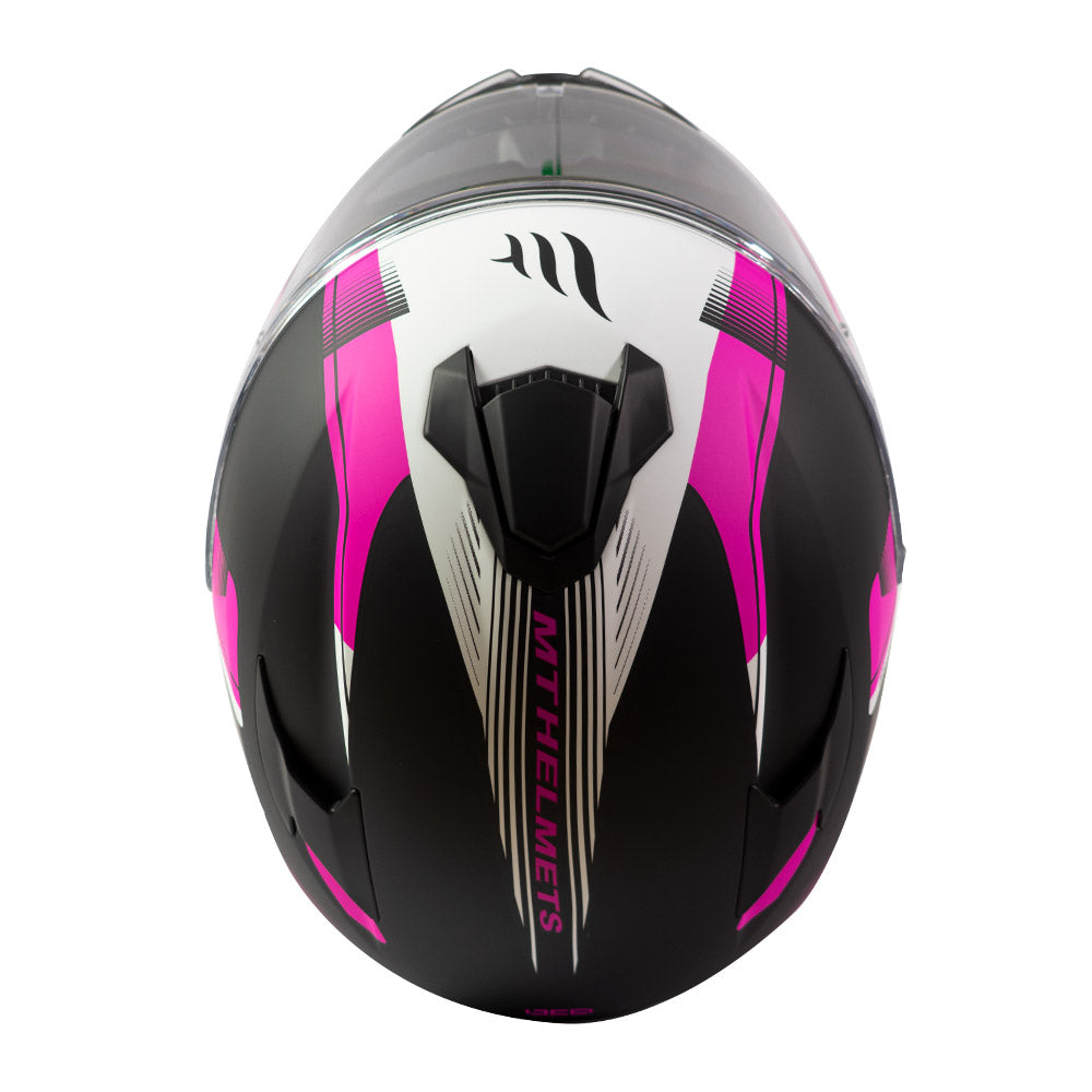 Casco de Moto MT Helmets Targo IVY D8 Rosa Mate