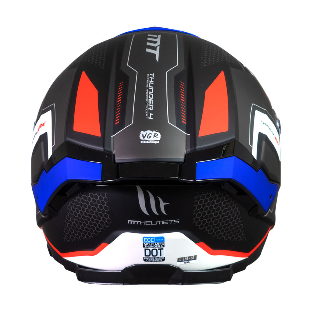 MT casco moto modular Atom SV Adventure B7 azul mate