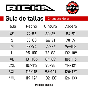 Richa Chaqueta, Infinity 2 Negra - Mujer