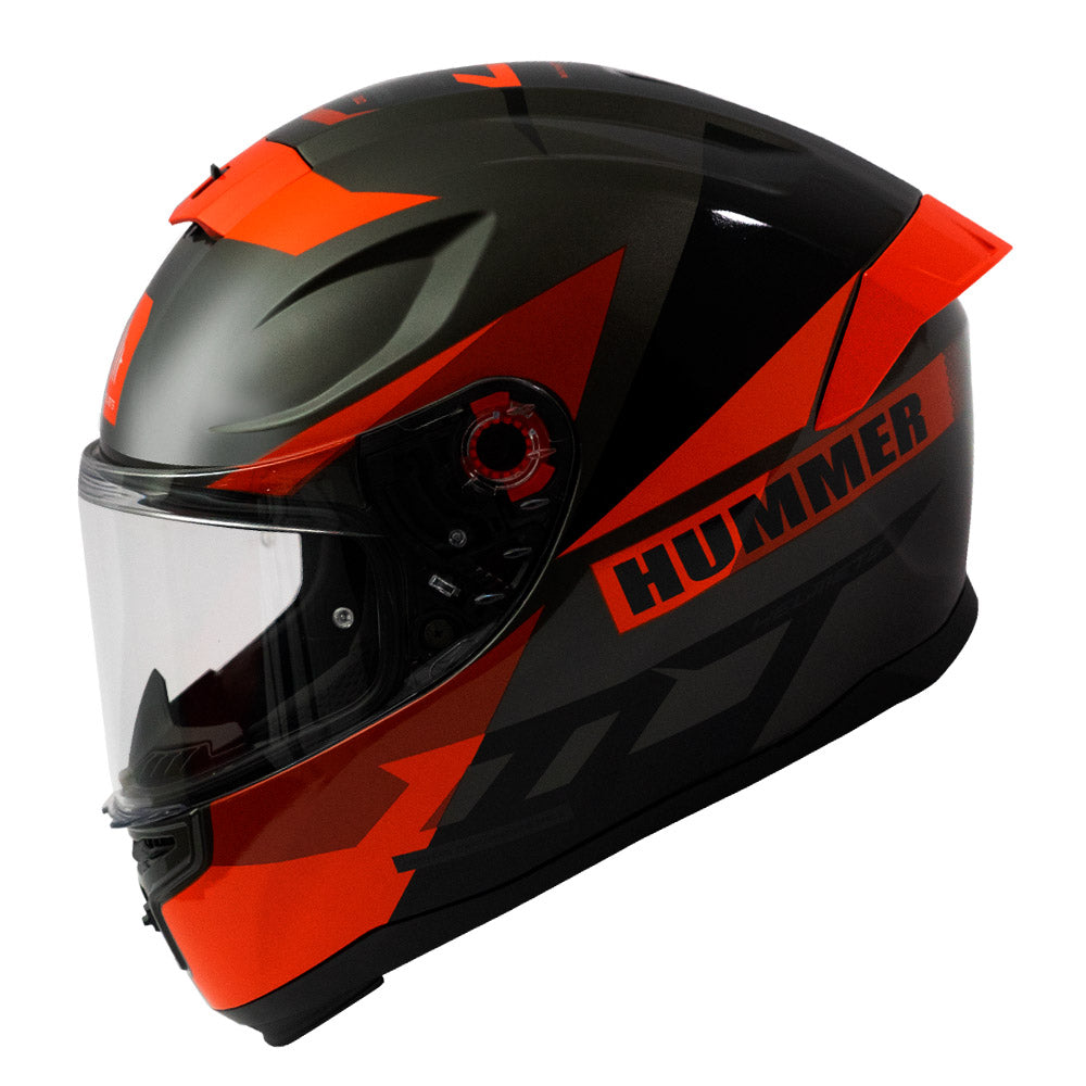 Casco de Moto MT Helmets Hummer Solid A1 Negro Mate + Pantalla Dark –  Bikesport Chile