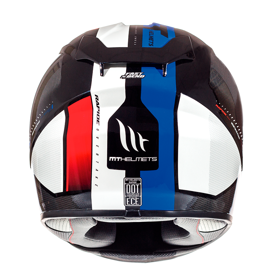 Casco Rapide Overtake D3 Back