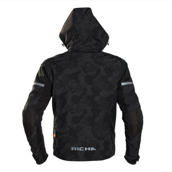 chaqueta moto gorro