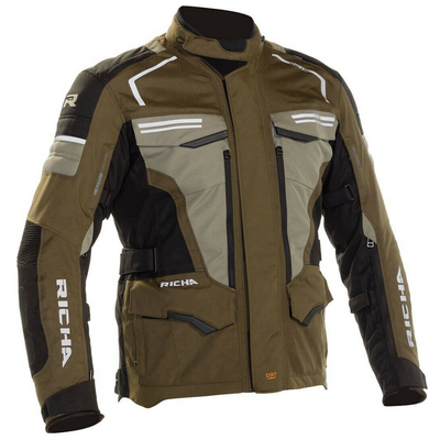 chaqueta moto touareg verde