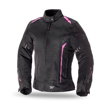 chaqueta moto mujer