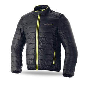 Chaqueta Moto SoftShell Seventy SD-A5 Negro/Amarillo flour
