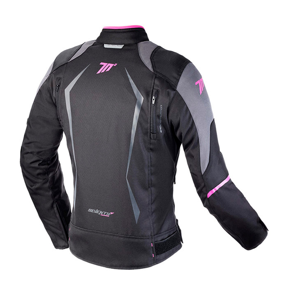 chaqueta moto mujer