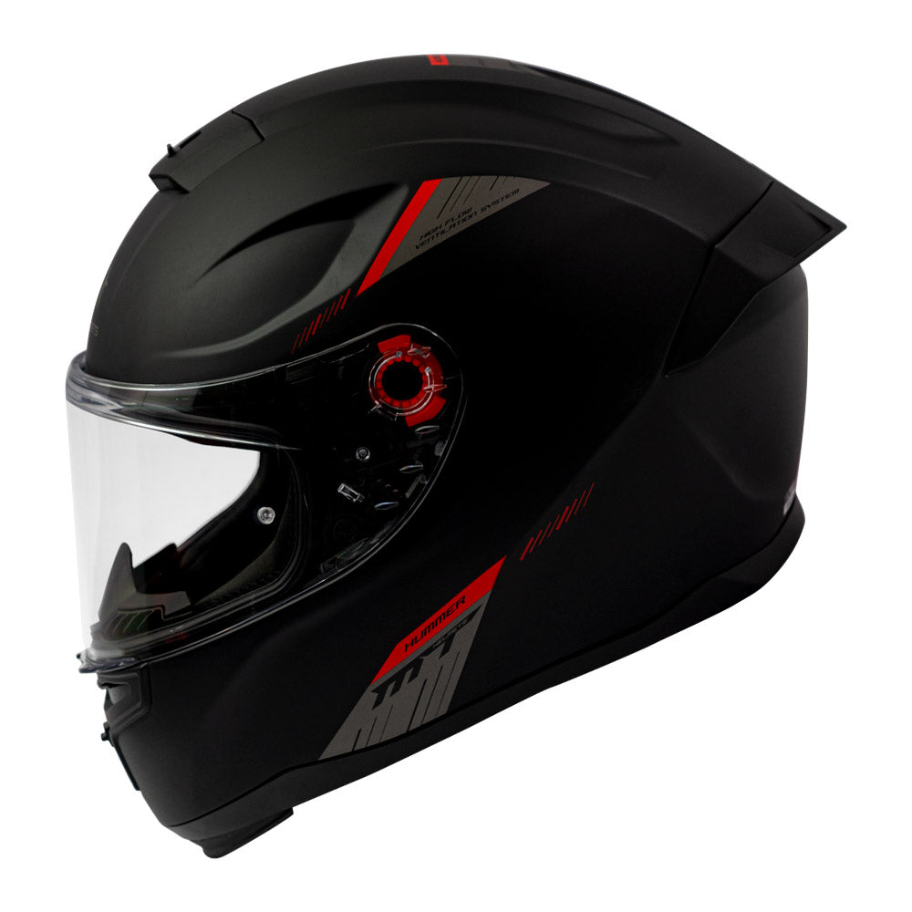 casco moto negro