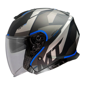 Casco moto lado