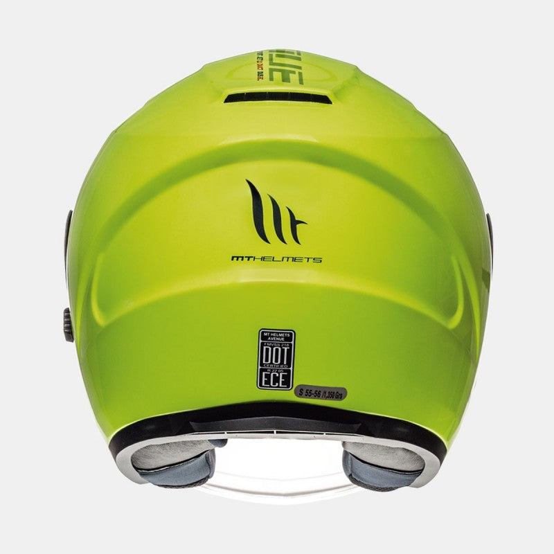 casco moto urbano atrás