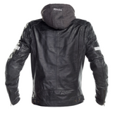 chaqueta moto cuero hombre