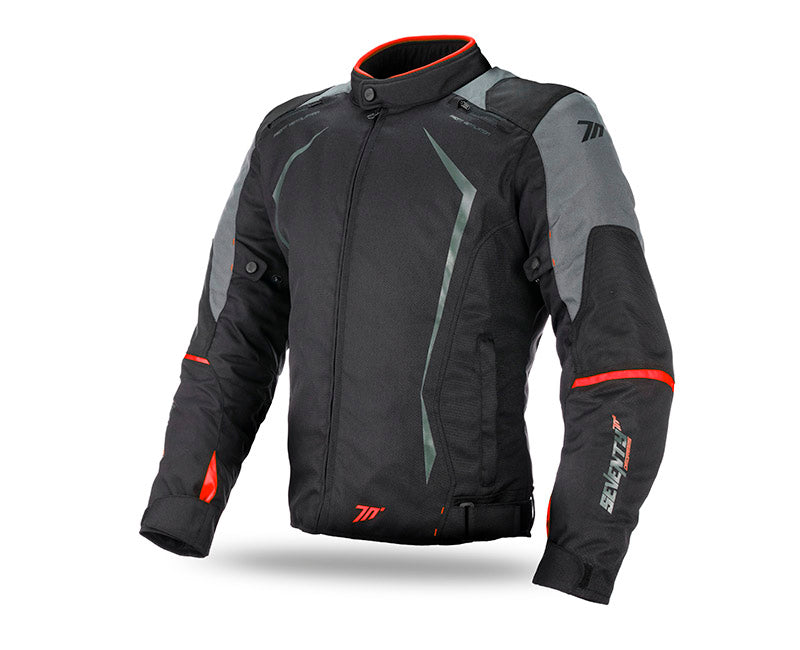 Chaqueta para Moto Seventy SD-JR47 Racing Roja - M