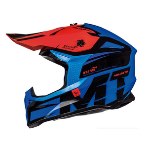 Casco motocross lado