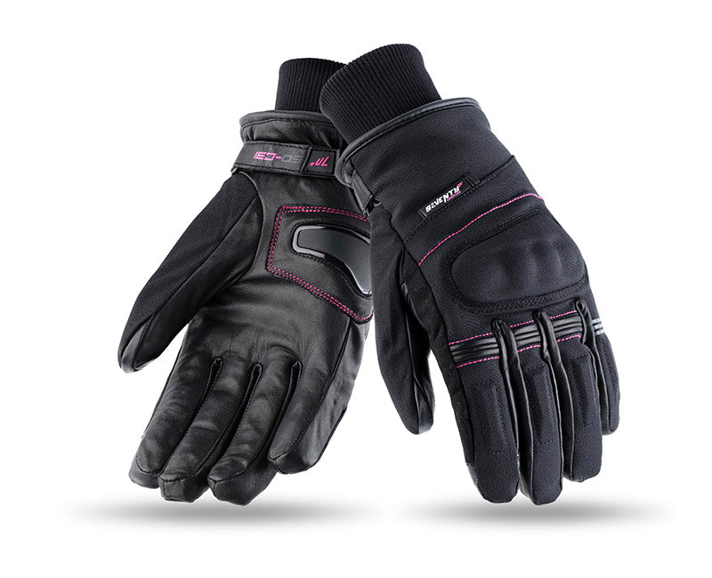 Guantes de moto verano mujer D-MOTO SPORT. con protección en nudillos