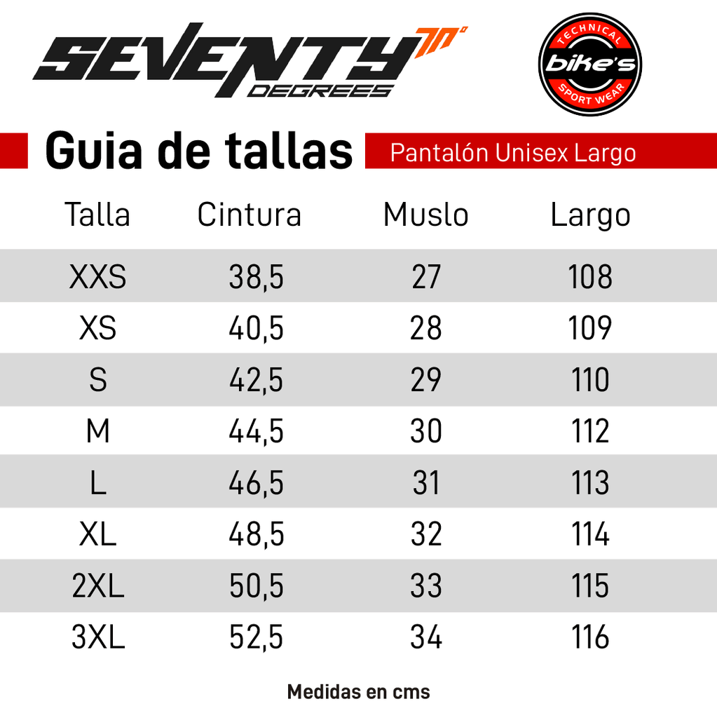Pantalon Seventy SD-PT3S Touring Hombre Gris/Rojo/Azul